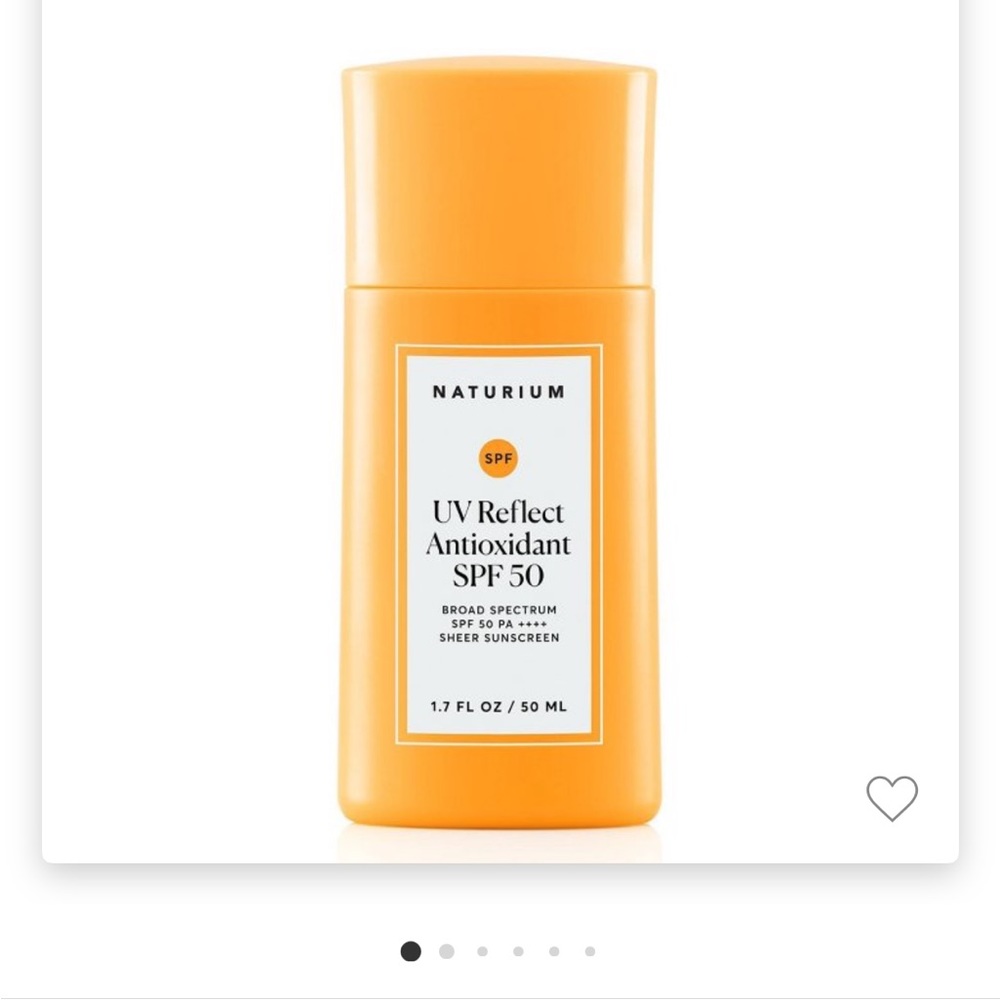 Naturium Sunscreen SPF 50 UV Reflect Antioxidant